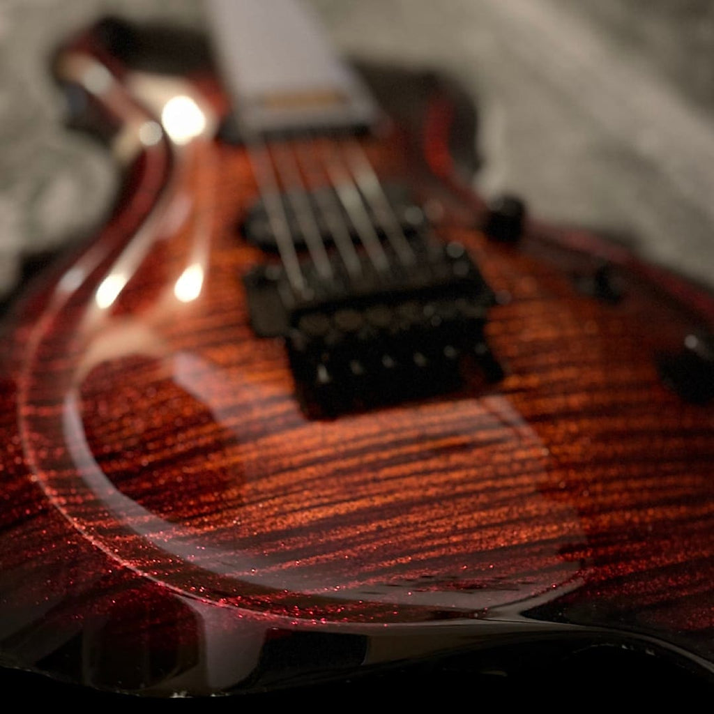 ESP Custom Original Series FRX FR Glitter Storm Red