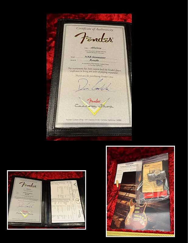 Fender Custom Shop Masterbuilt Private Collection Dennis Galuszka HAR Stratocaster 2010s - Black