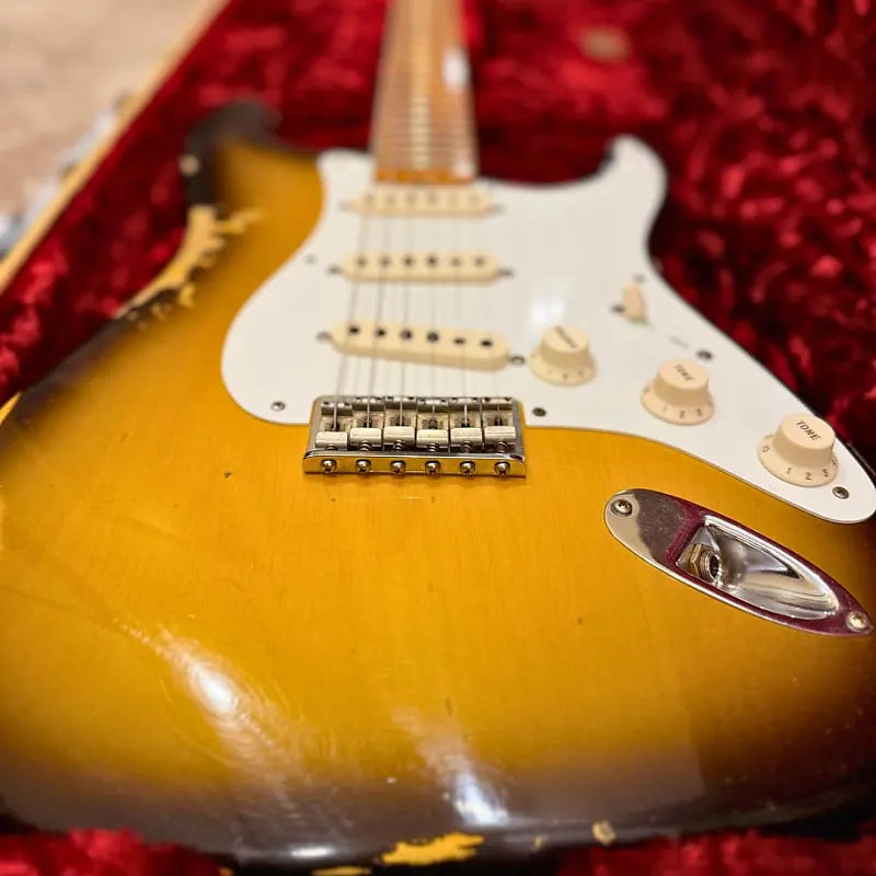 Fender Custom Shop Limited Edition Troposphere Stratocaster - Heavy Relic Tobacco Sunburst