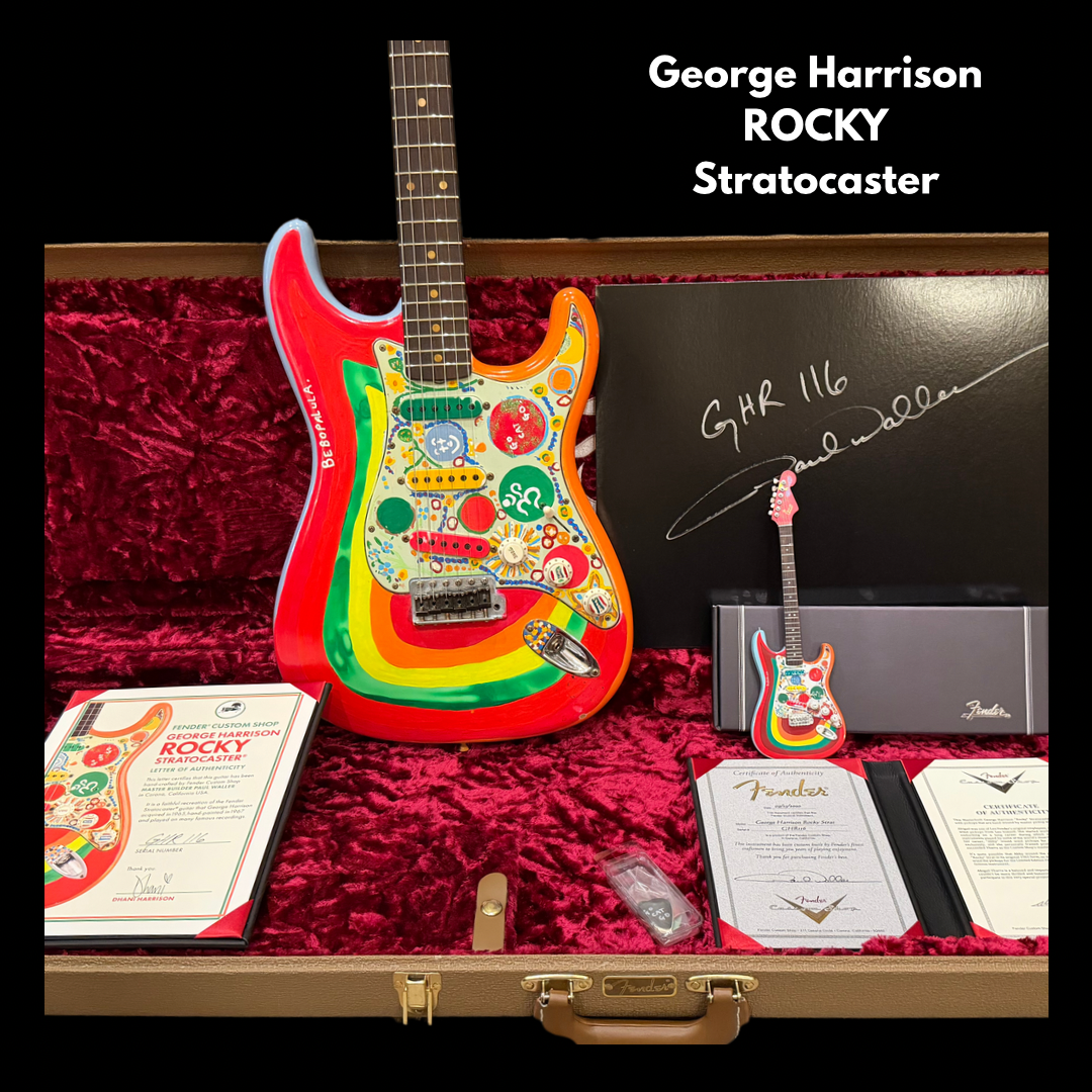Fender Custom Shop Masterbuilt George Harrison Signature ROCKY Stratocaster